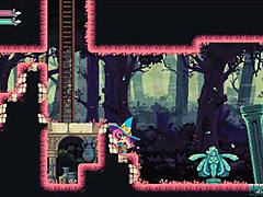 Flip Witch Pixel Hentai Game Ep 6! Femdom Creampie Dominates in the Forest Adventure!