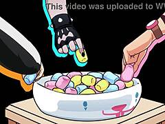 stuffy bunny party in hd, just wild cartoon action with monster cock fun