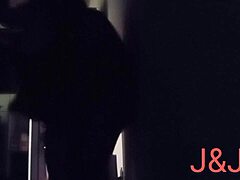 Housewife wanted sneaky gaping action in the dark