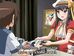 Hentai - fingering my step sister sneakily in public subtitled