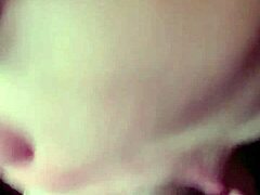 filipina maid swallows cum quickly before wife returns.