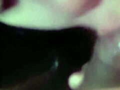 filipina maid swallows cum quickly before wife returns.