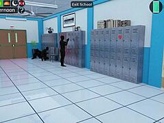 milfy city gameplay part 5 with college toilet action