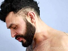 Gay orgy with big dick lovers and bareback sex