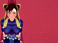 Chun-li gets a free blowjob and hardcore sex