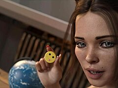 Summers Gone 4: Redhead With Big Tits In 3D