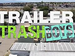 trailertrashboys gay jocks greg riley and isaac x in outdoor usa adventure