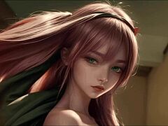 Ai Generated Zerotwo Strips for Hot Gay Hentai Action.