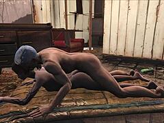 Old man gets it hard in 3D animated porn