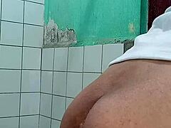 Addictive experience with bottle insertion.