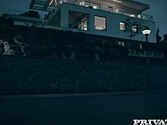 Daniella Margot's anal debut in stockings