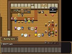 Horny client grabs cute waitress's big tits during massage in philana and the elixir of life part 2