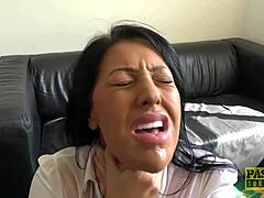 Candi Kayne Apologizes With Blowjob And Face Fucking.