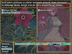 Horny client grabs cute waitress's big tits during massage in philana and the elixir of life part 2