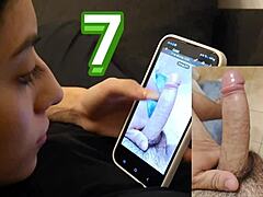 Mi Novia Reacciona a Vergas Enormes de Mis Amigos con Sorpresa.