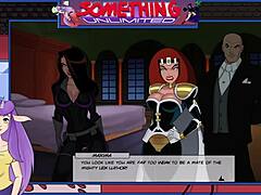 Teen dances with big ass in hentai game. 😊