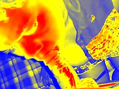 thermal sloppy blowjob with bbw homemade pov cumshot 😍