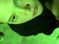 Gagging Deepthroat Ends With Cumshot in Eye During Wet Session