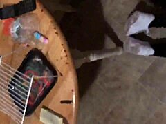 Gagging Deepthroat Ends With Cumshot in Eye During Wet Session