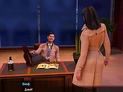 Fashion Business Ep 3 Pt 9 striptease and big nipples action! 🔥