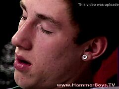 Fuck my dick hard, Micky Collio from Hammerboys TV!