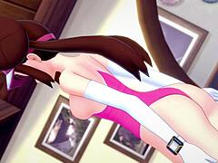 Rosa Nanci in hentai-style cartoon for adult entertainment