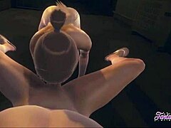 titans hentai 3d sasha sucks and gets fucked in alley