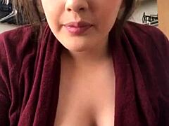 i see this sexy beauty with big tits and i can't stop staring