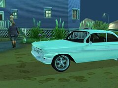 night work, i’m a street girl picking up clients outside