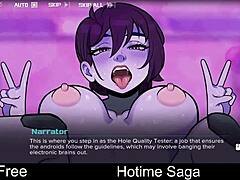 Hey, ever tried the Hotime Saga dating game adventure?