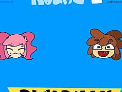 Competition animation round 1 and round 2 with sexy teen 18+