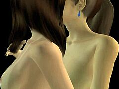 two cute girls kiss and rub pussies in many positions 😘