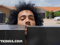 Delivery Guy James Angel Discovers Kira Perez and Fiona Frost in Intense Pool Action