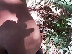 Hey, dragged that naughty girl into the woods for some fun!