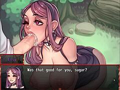 Damsel sucks premature cock eagerly