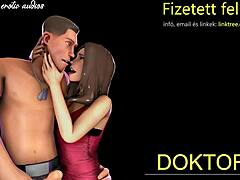 Doctor Roleplay: Erotic Audio with Blowjob and Jerk Off Instructions in Hungarian.