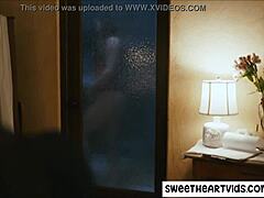 Married lesbians indulge in steamy wedding night sex