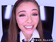 Teens Tease With Blowjobs And Fuck Hard