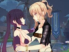 Klee Bound And Fingered In Prank Adventure.