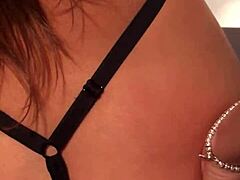 Brunette Pornstar with Big Ass Fucked Hard in Bathroom