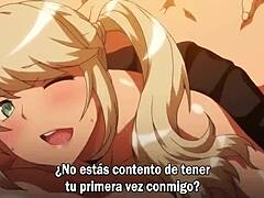 Ecchi Older Sister Squeezes Me In Hentai Blowjob Scene