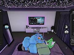 Wow! Roblox furry gay having wild oral sex now!
