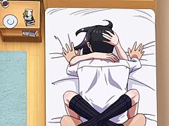 gal comes over all the time for anime fun, part 2