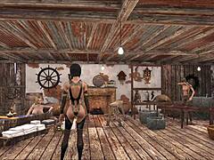 Fallout 4 Fashion Featuring Cute Brunette Model Chyler Leigh