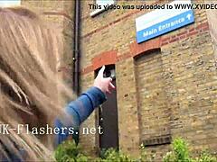 Ashley Rider Flashing Naughty in Public London!