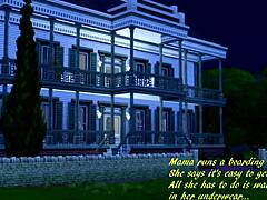 SIMPS 4 Parody: SHEMALE Orgy With INTERRACIAL Handjobs In 3D