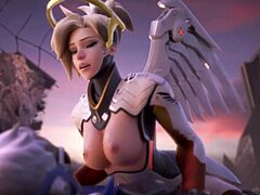 i'm watchin this overwatch hentai compilation, it's so hot