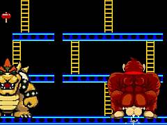 m u g e nr-18 deux - bowser koopa & donkey kong vs mario gay cartoon furry bareback.