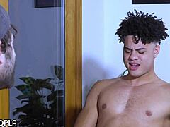 Super Hot Straight Jock with Thick Cock Pounds Gay Bottom Hard