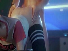 What secrets hide in this new DVA anime clip?